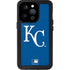 MLB Kansas City Royals - Solid Distressed iPhone 15 Pro Waterproof Case
